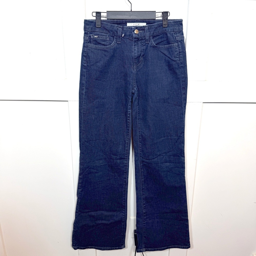 Joe's Jeans Wide Leg Muse Womens 28 Dark Blue Denim Stretch Pants